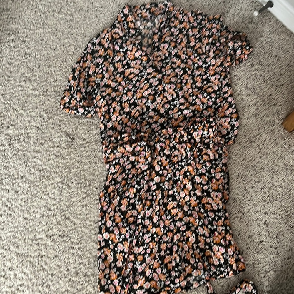 NWT BCBG top and skirt floral